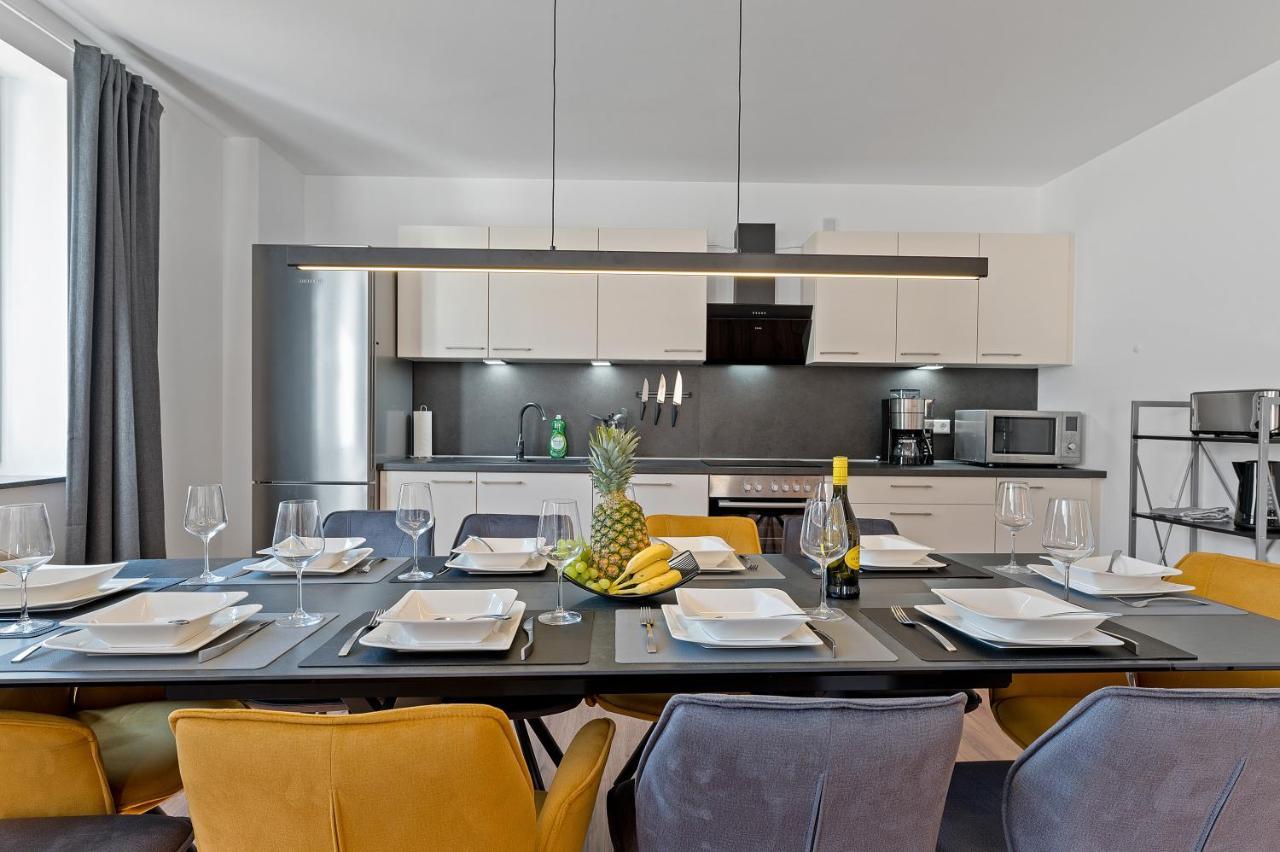 Golden Home With Barbecue, Yoga, Football Table Sinsheim Exterior foto